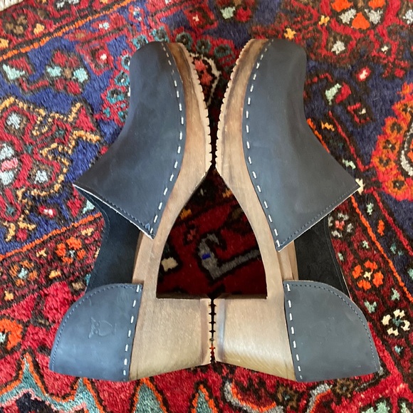 Sandgrens Brett Mid Heel Clogs 41 - Picture 5 of 11